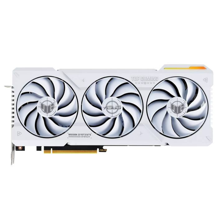 Видеокарта ASUS (TUF-RTX4070TIS-O16G-WHITE-GAMING) GeForce RTX 4070 TI SUPER 16GB TUF GAMING OC White 90YV0KF2-M0NA00 | Фото 1 из 1