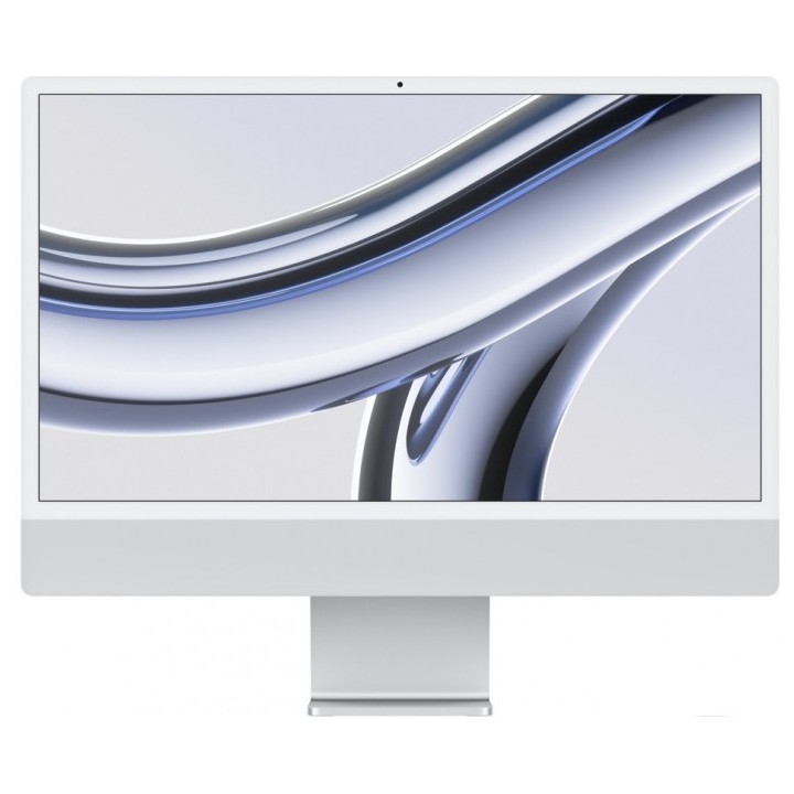 Моноблок Apple iMac 24" 2023 Retina 4,5K, M3 MQR93 (8/256GB, 8-core GPU) Серебро | Фото 1 из 4