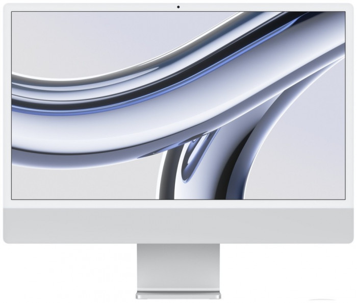 Моноблок Apple iMac 24" 2023 Retina 4,5K, M3 MQR93 (8/256GB, 8-core GPU) Серебро | Фото 4 из 4