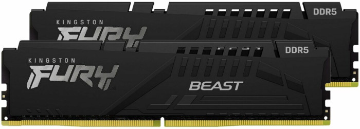 Оперативная память 16Gb DDR5 5200MHz Kingston Fury Beast (KF552C40BBK2-16) (2x8Gb KIT)