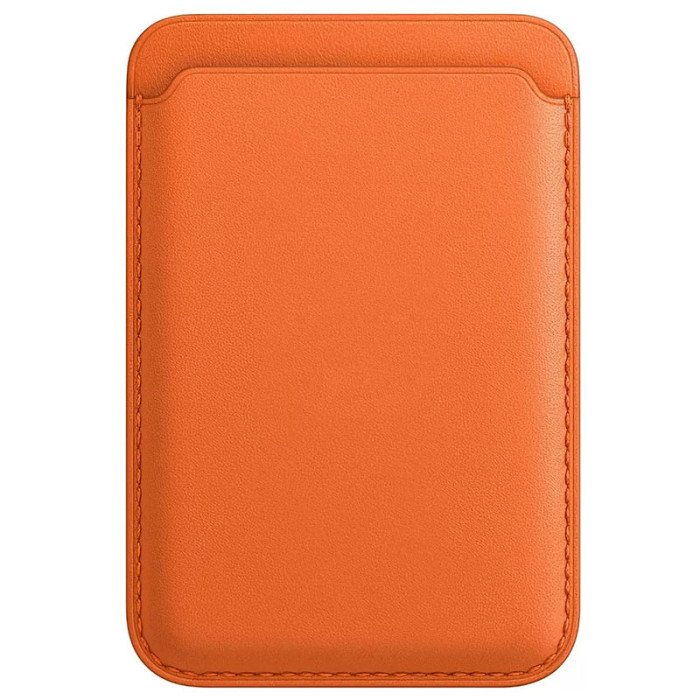 Чехол Leather Wallet MagSafe для iPhone Orange | Фото 3 из 3