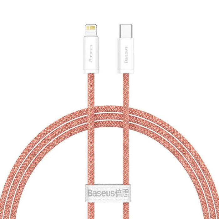 Кабель Baseus Dynamic Series Fast Charging Data Cable Type-C to Lightning 20W 1m Оранжевый (CALD000007) | Фото 4 из 4