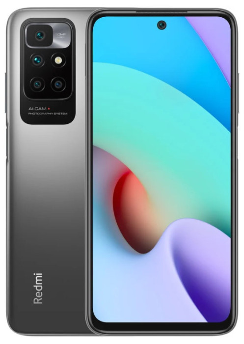 Смартфон Xiaomi Redmi 10 4/64GB NFC Серый (Gray) EAC | Фото 7 из 7