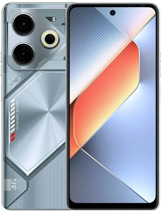 Смартфон Tecno Pova 6 Neo 8/128GB Титановое серебро (Starry Silver) | Фото 1 из 3