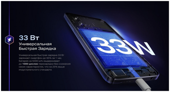 Смартфон Infinix Note 30i 8/128GB Черный (Black) EAC | Фото 7 из 28