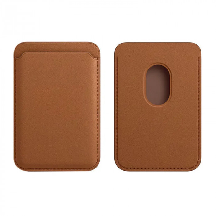 Чехол Leather Wallet MagSafe для iPhone Umber