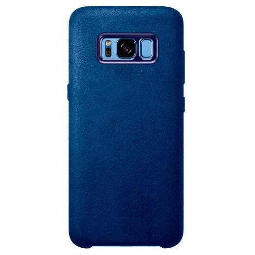 Чехол-накладка Silicone Cover для Samsung Galaxy S8 Темно-синий | Фото 2 из 2