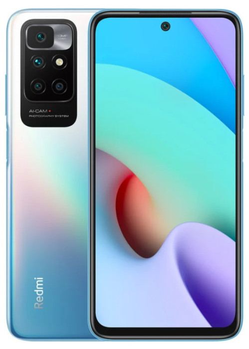 Смартфон Xiaomi Redmi 10 4/64GB NFC Голубой (Blue) EAC | Фото 7 из 7