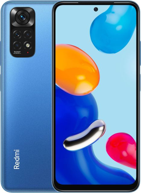 Смартфон Xiaomi Redmi Note 11 4/128GB NFC Синие сумерки (Twilight Blue)