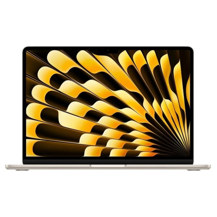 Ноутбук Apple MacBook Air 13 2024 MC8P4 (Apple M3, 24GB/512GB, 10-Core GPU) Золотой (Starlight)
