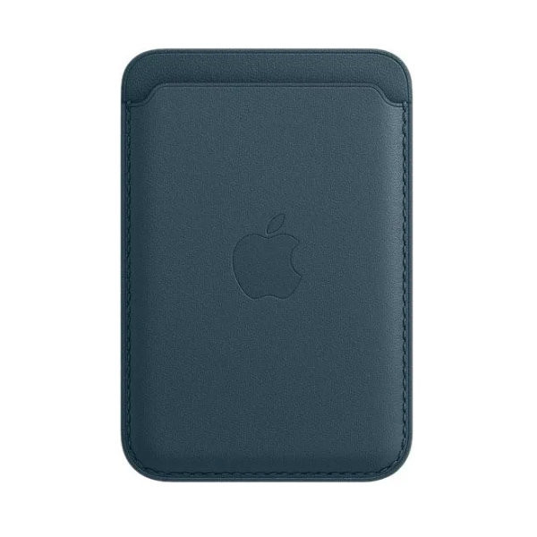 Чехол Leather Wallet MagSafe для iPhone Ink