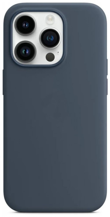 Чехол Silicone Case для iPhone 14 Pro Max Storm blue