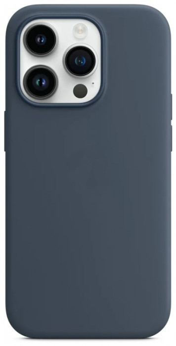 Чехол Silicone Case для iPhone 14 Pro Max Storm blue | Фото 1 из 2