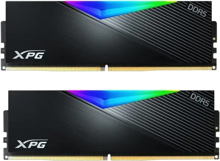 Оперативная память 64Gb DDR5 6400MHz ADATA XPG Lancer RGB (AX5U6400C3232G-DCLARBK) (2x32Gb KIT)