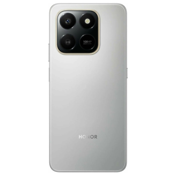 Смартфон Honor X7d 8/512GB Серый (Meteor Silver) | Фото 2 из 3