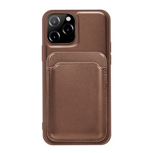 Чехол Mutural Fashion & Simplism Protective Case iPhone 13 Pro с калхордером Коричневый | Фото 2 из 2