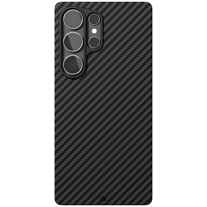 Чехол защитный VLP Kevlar Case с MagSafe для Samsung S25 Ultra, черный | Фото 1 из 1