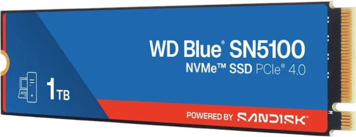Накопитель SSD 1Tb WD Blue SN5100 (WDS100T5B0E)