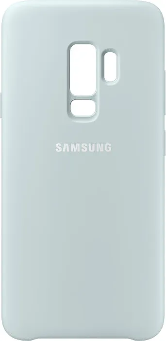 Чехол-накладка Silicone Cover для Samsung Galaxy S9+ Сине-Зеленый | Фото 2 из 3