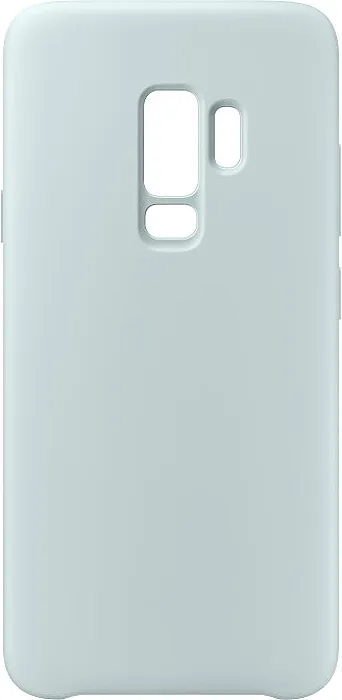 Чехол-накладка Silicone Cover для Samsung Galaxy S9+ Сине-Зеленый | Фото 3 из 3