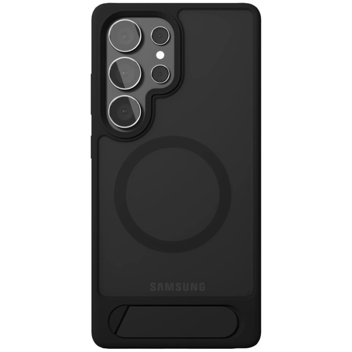 Чехол защитный VLP Reels Case с MagSafe для Samsung S25 Ultra, черный | Фото 1 из 1
