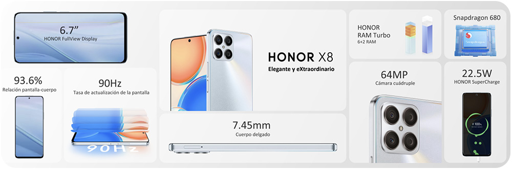 HONOR X8